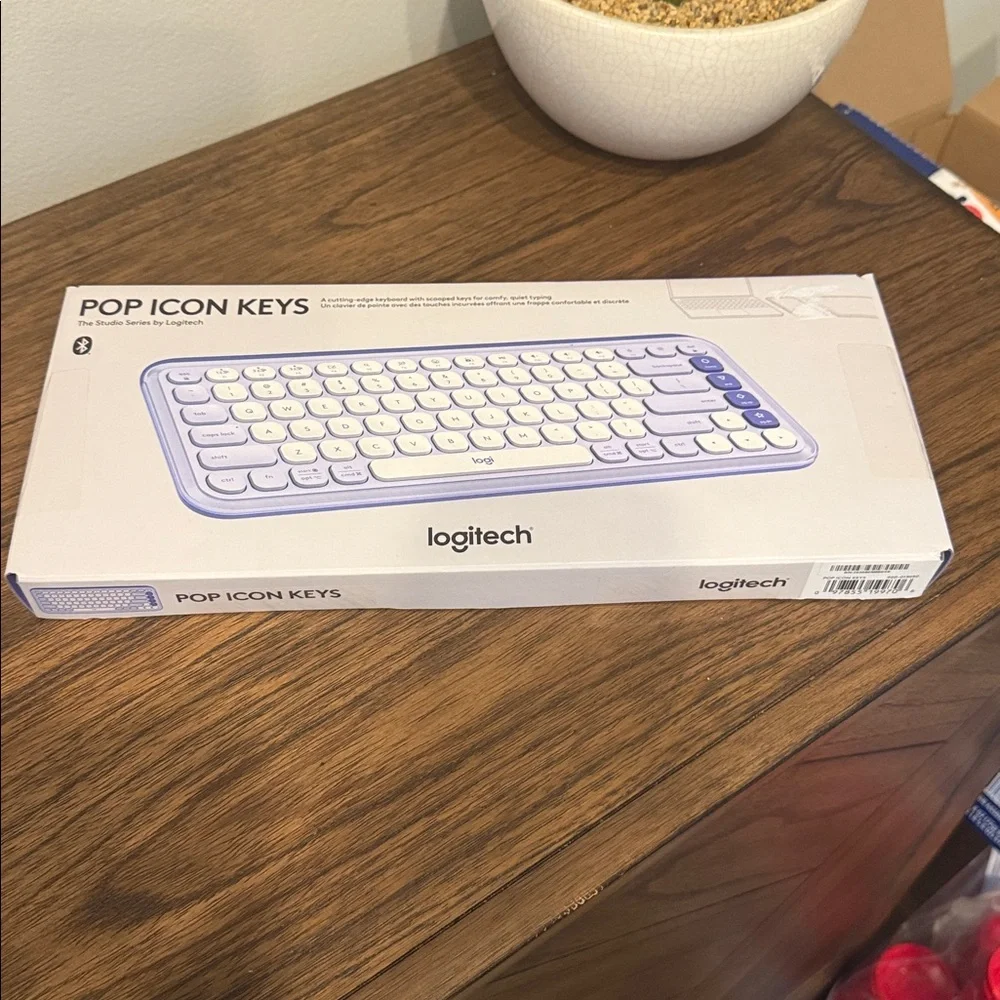 Logitech POP ICON‎ KEYS Wireless Bluetooth Keyboard for Laptop Tablets PC